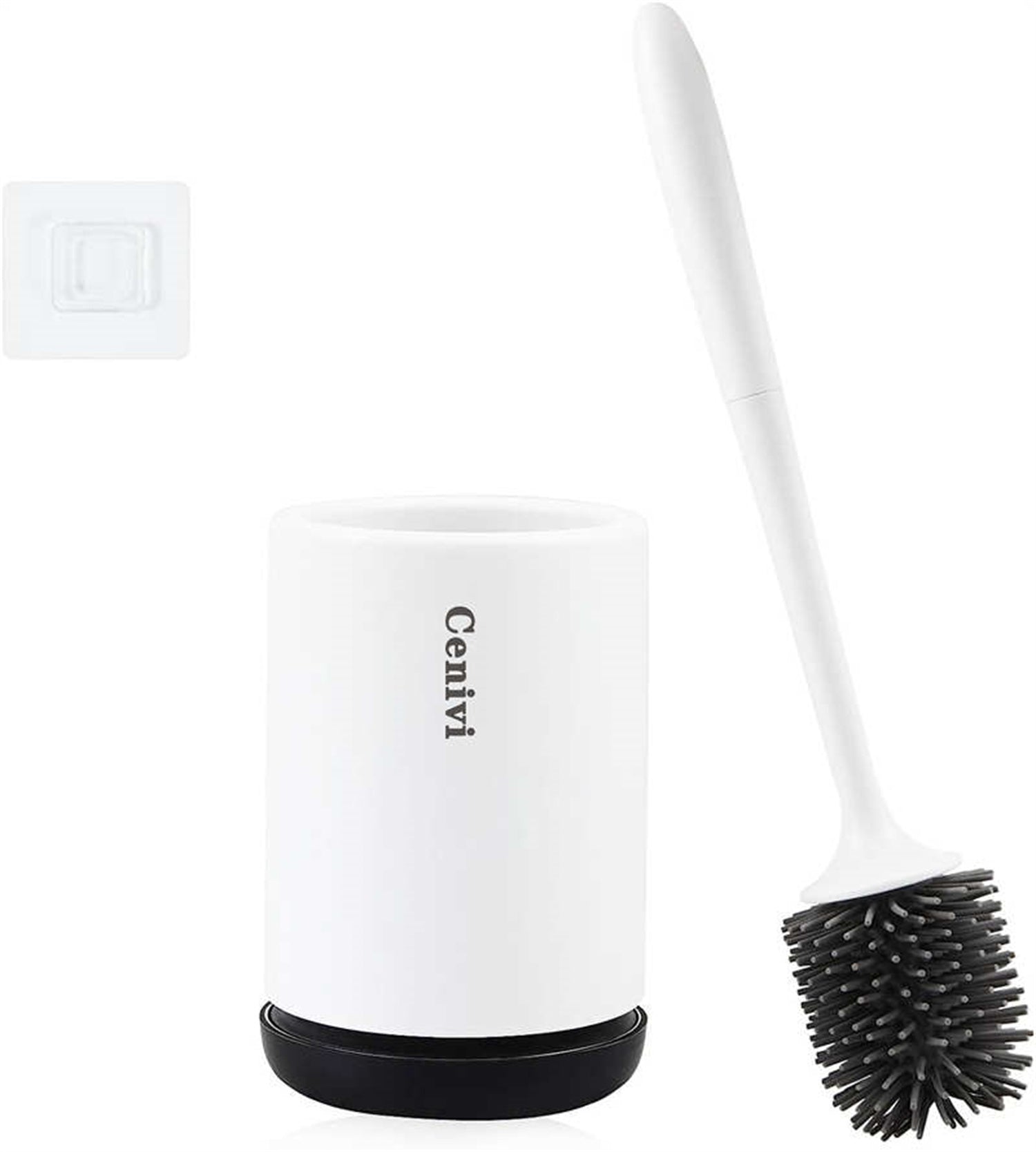 Home Fashion Simple Toilet Cleaning Brush Set – Durable & Easy-to-Use