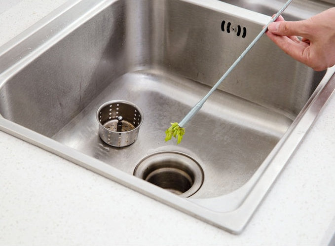 60CM Sewer Dredger Spring Pipe Drain Cleaner – Hair & Clog Remover for Kitchen Sink