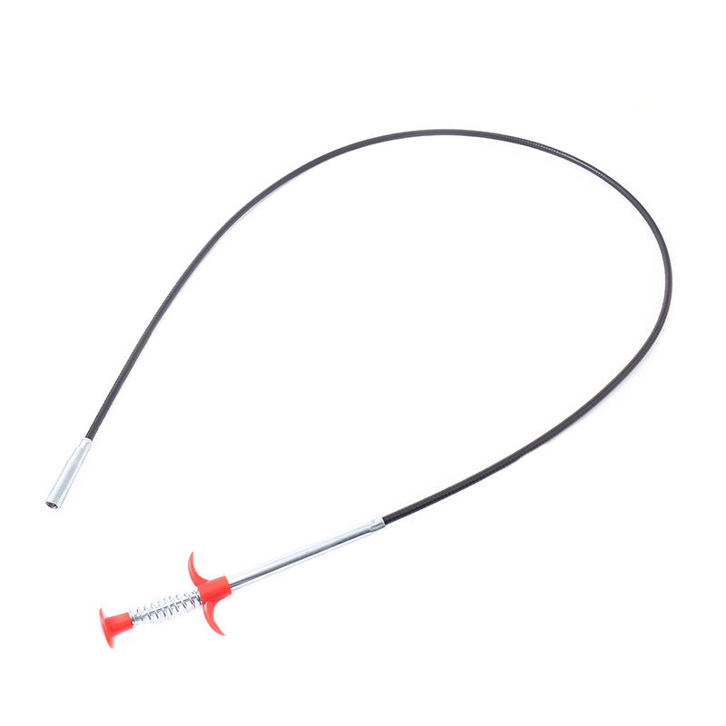 60CM Sewer Dredger Spring Pipe Drain Cleaner – Hair & Clog Remover for Kitchen Sink