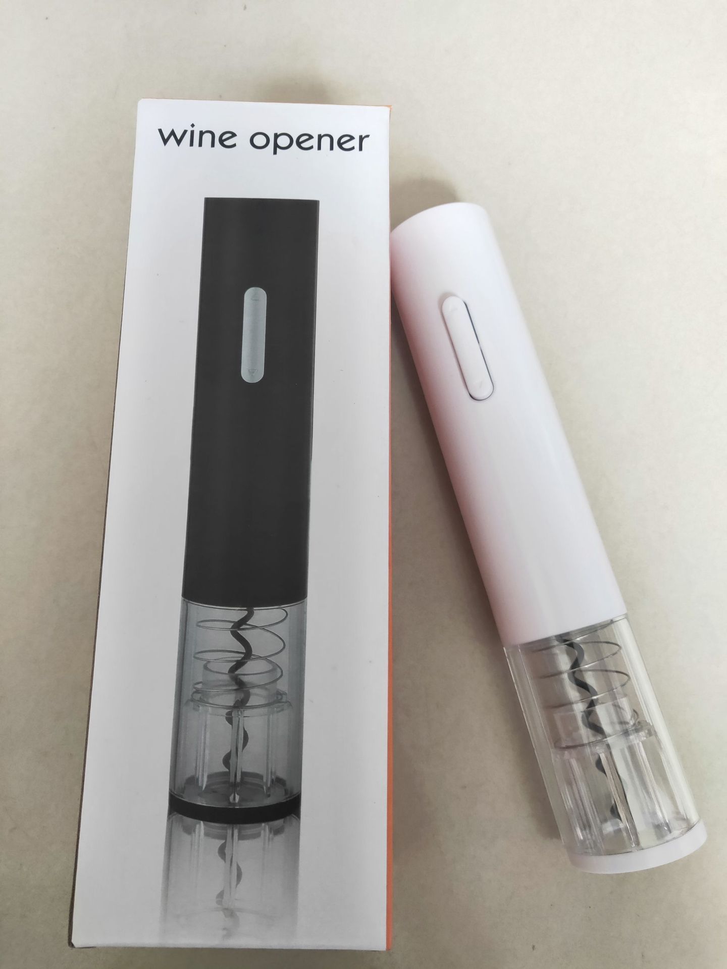 Electric Wine Opener – Automatic Bottle Corkscrew with Foil Cutter