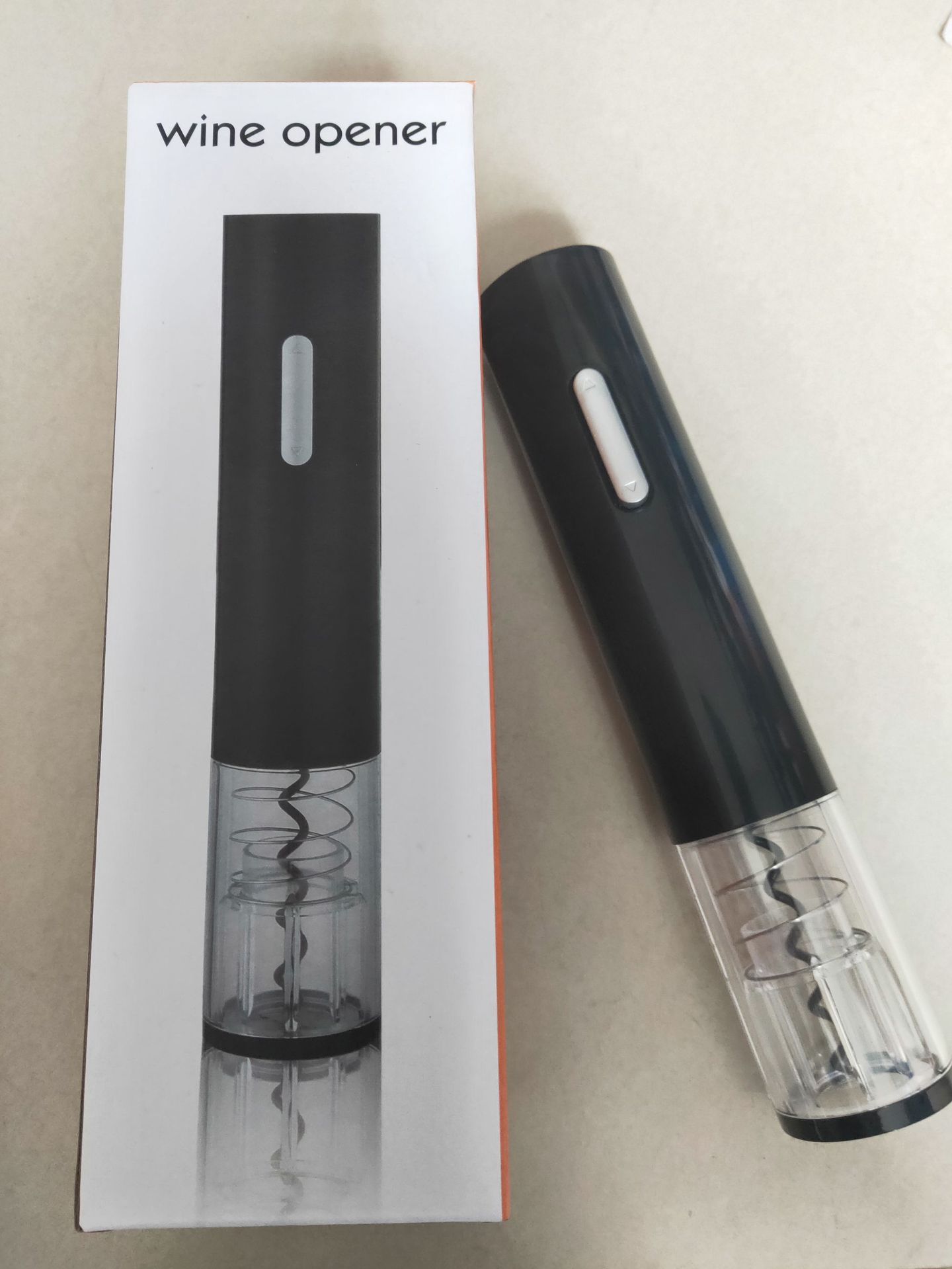 Electric Wine Opener – Automatic Bottle Corkscrew with Foil Cutter