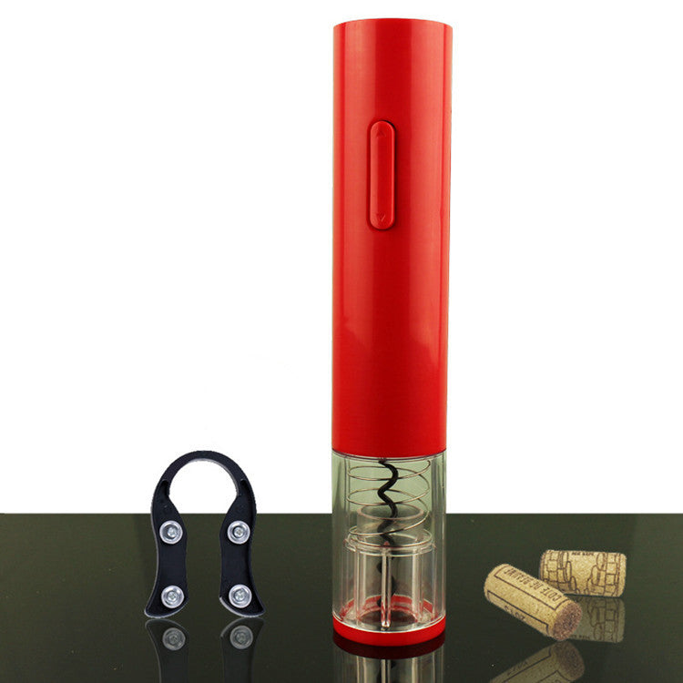 Electric Wine Opener – Automatic Bottle Corkscrew with Foil Cutter
