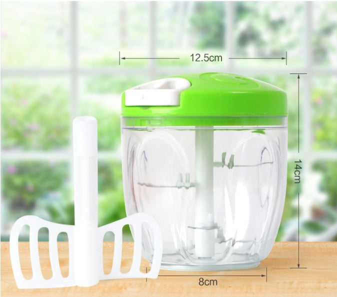 Multifunction High-Speed Manual Chopper & Shredder | Meat Grinder & Vegetable Cutter