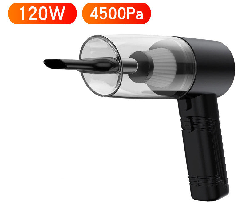 Powerful Mini Car Vacuum Cleaner – Dual-Purpose Portable Auto Vacuum