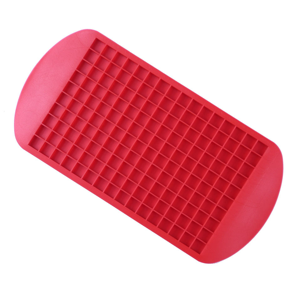 160 Grid Silicone Ice Cube Mold – Reusable Flexible Silicone Ice Breaker Tray