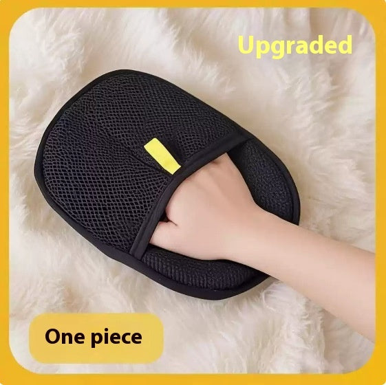 Pet Hair Remover Mitt – Dual-Sided Deshedding Gloves for Dogs, Cats & Rabbits