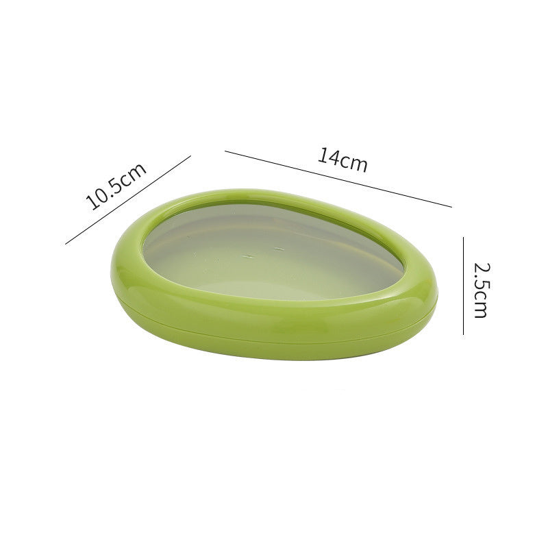 Transparent Fresh-Keeping Box Set – 4-Piece Food Storage Containers with Stretch Film Lid