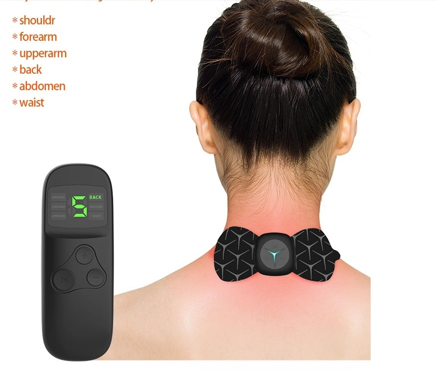 Mini Shoulder & Neck Massager – Wireless Portable TENS Pulse Therapy