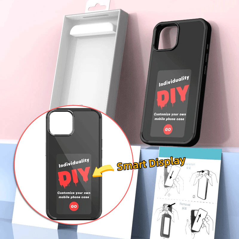 E-ink Screen Phone Case – Personalized Unlimited Screen Projection Cover