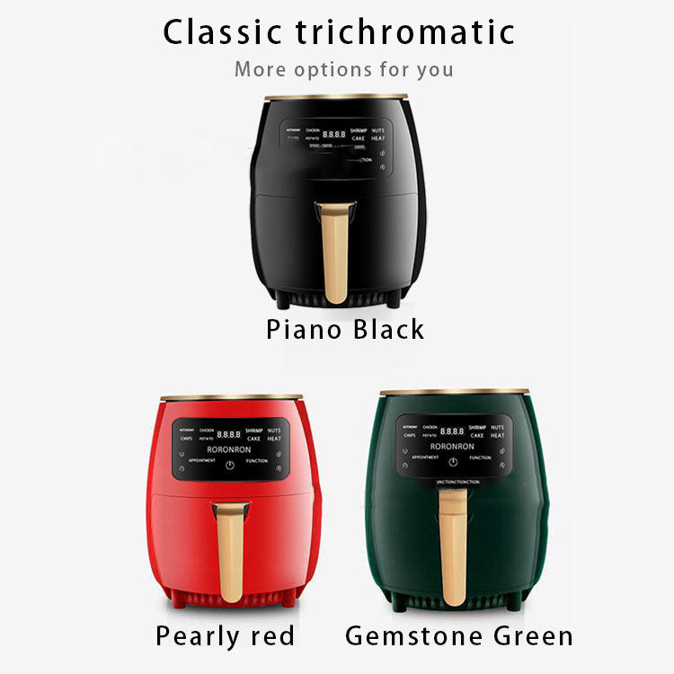 Smart Touch Air Fryer – Home Electric Fryer with Digital Display & Oil-Free Cooking