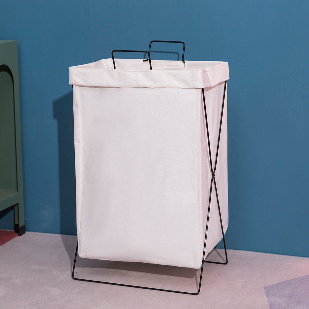 Foldable Fabric Laundry Basket – Large Capacity Collapsible Storage Bin for Home Use