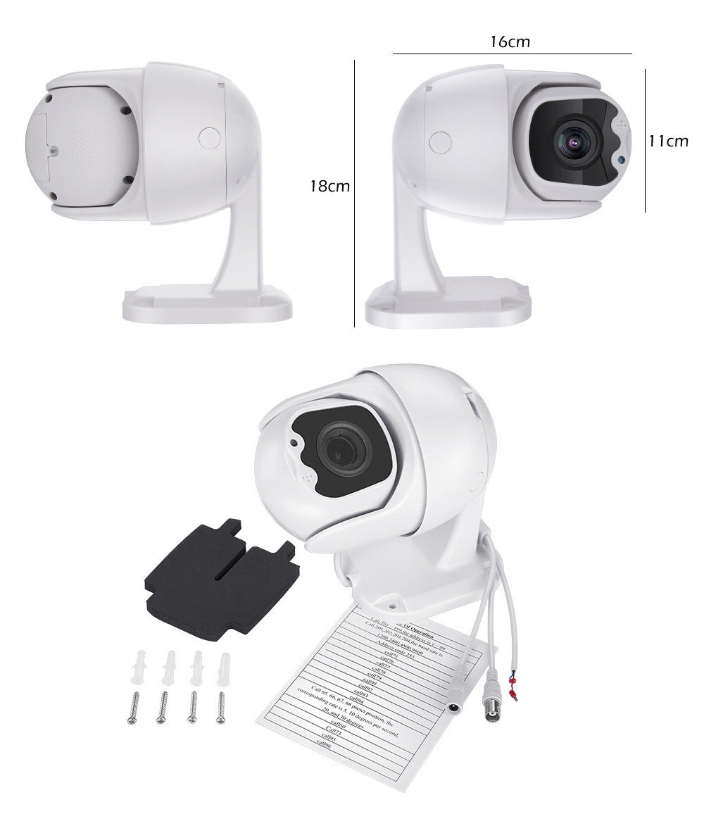 Wireless Surveillance Camera USA-APT-X – 1080P Indoor & Outdoor Security Ball Camera