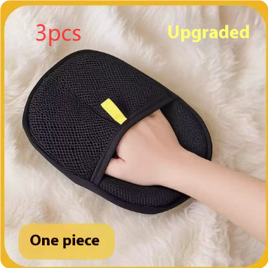 Pet Hair Remover Mitt – Dual-Sided Deshedding Gloves for Dogs, Cats & Rabbits