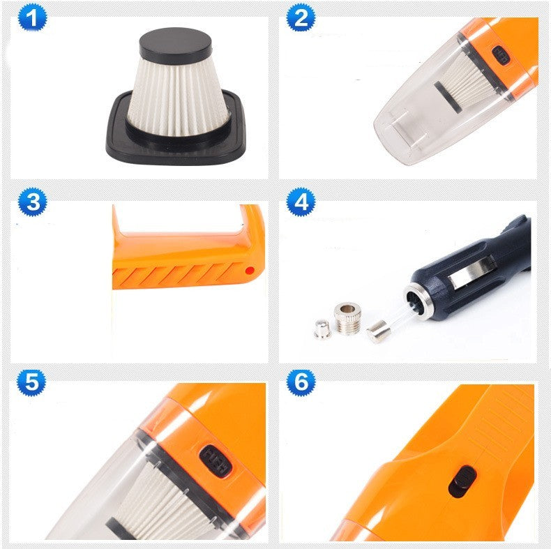 Portable Car Vacuum Cleaner – Powerful & Compact Auto Vacuum