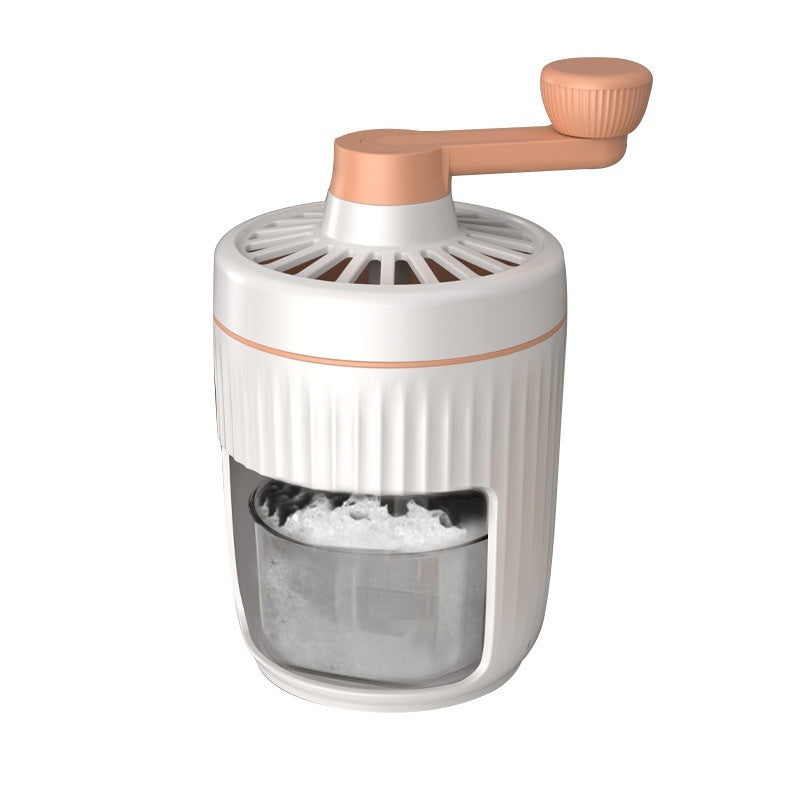 Hand-cranked Ice Shaving Machine – Portable Household Ice Crusher & Snow Cone Maker