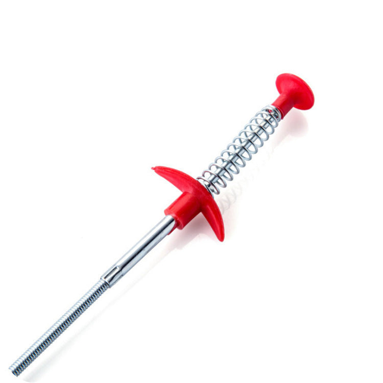 60CM Sewer Dredger Spring Pipe Drain Cleaner – Hair & Clog Remover for Kitchen Sink