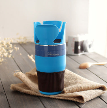 Rotatable Car Cup Holder Door Mount Stand – ABS Rubber Drink Bottle Can Holder
