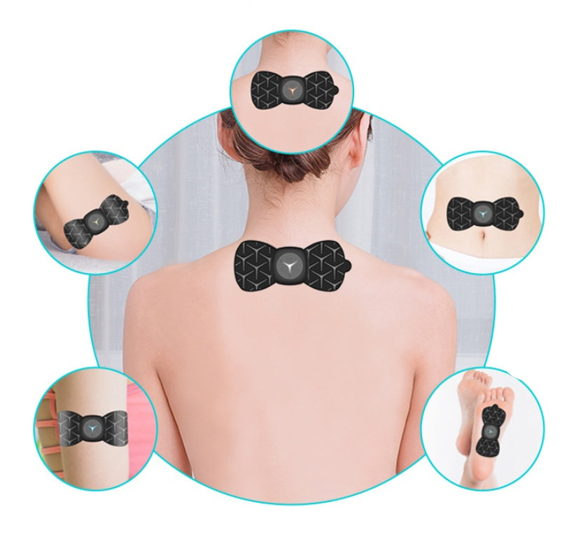 Mini Shoulder & Neck Massager – Wireless Portable TENS Pulse Therapy
