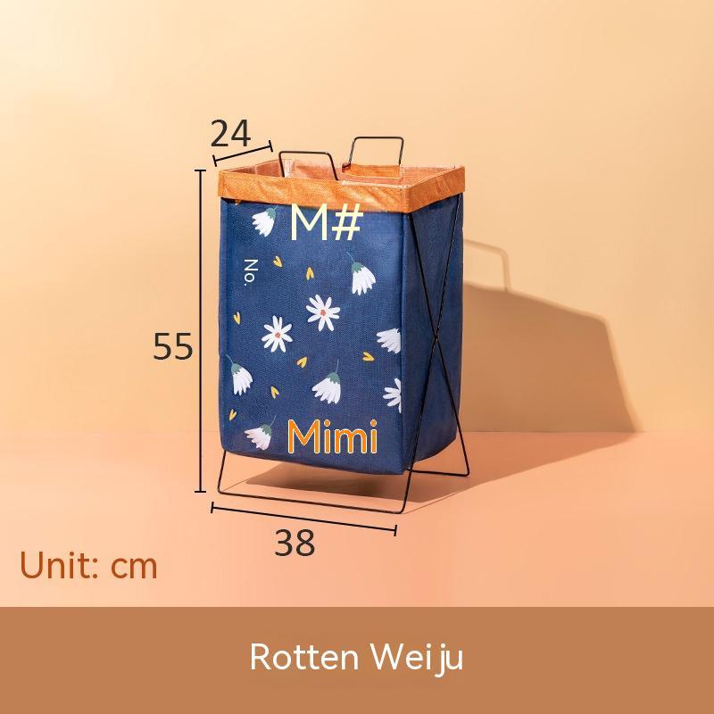 Foldable Fabric Laundry Basket – Large Capacity Collapsible Storage Bin for Home Use