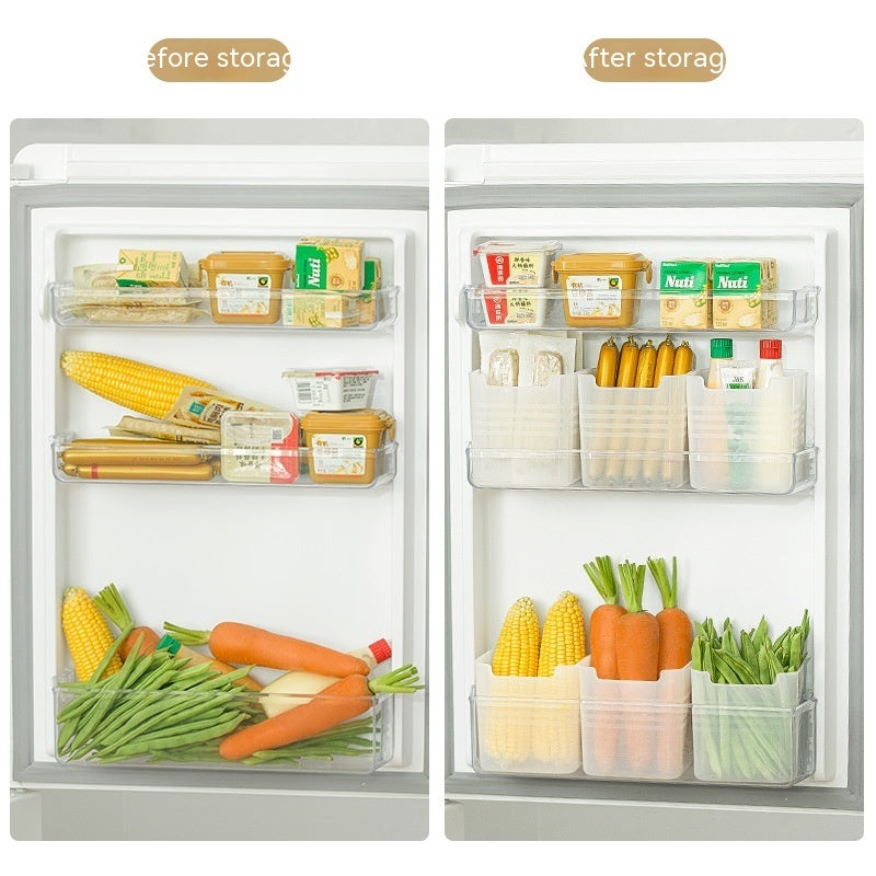 Refrigerator Storage Box – Food Organizer for Vegetables & Fruits