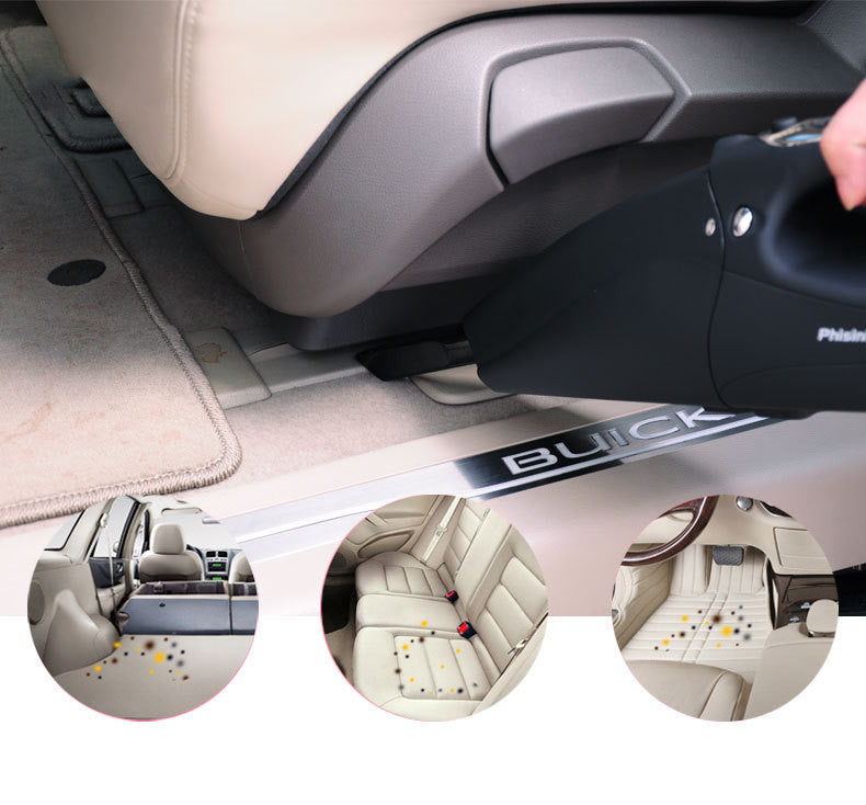 Rechargeable Handheld Vacuum Cleaner – Wet & Dry Portable Vacuum with Mite Removal Brush