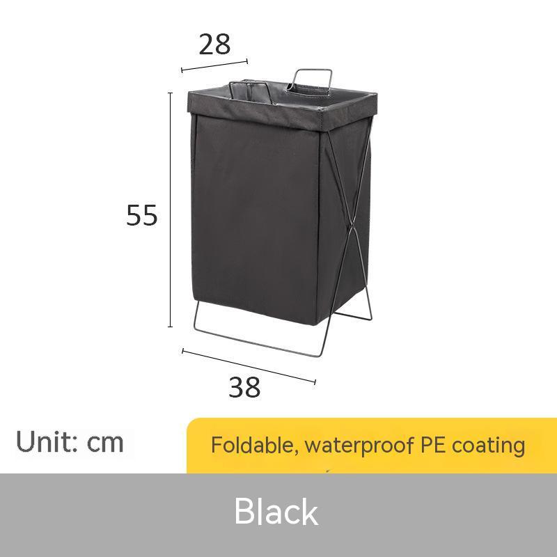 Foldable Fabric Laundry Basket – Large Capacity Collapsible Storage Bin for Home Use