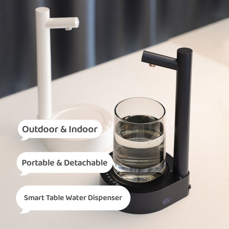 Electric Automatic Water Bottle Dispenser – Rechargeable USB Water Gallon Pump for Desk & Office