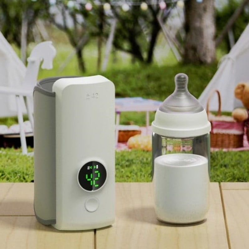 Portable Wireless USB Baby Bottle Warmer – Constant Temperature Milk Heating Bag (42°C)