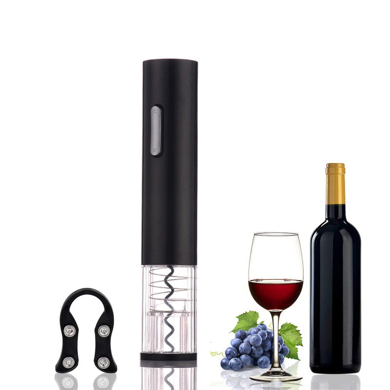 Electric Wine Opener – Automatic Bottle Corkscrew with Foil Cutter