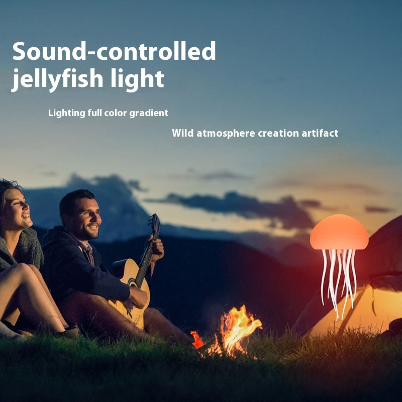 Jellyfish Mood Lamp – Portable LED Jellyfish Night Light with Colorful RGB Lighting