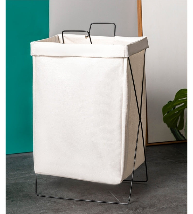 Foldable Fabric Laundry Basket – Large Capacity Collapsible Storage Bin for Home Use