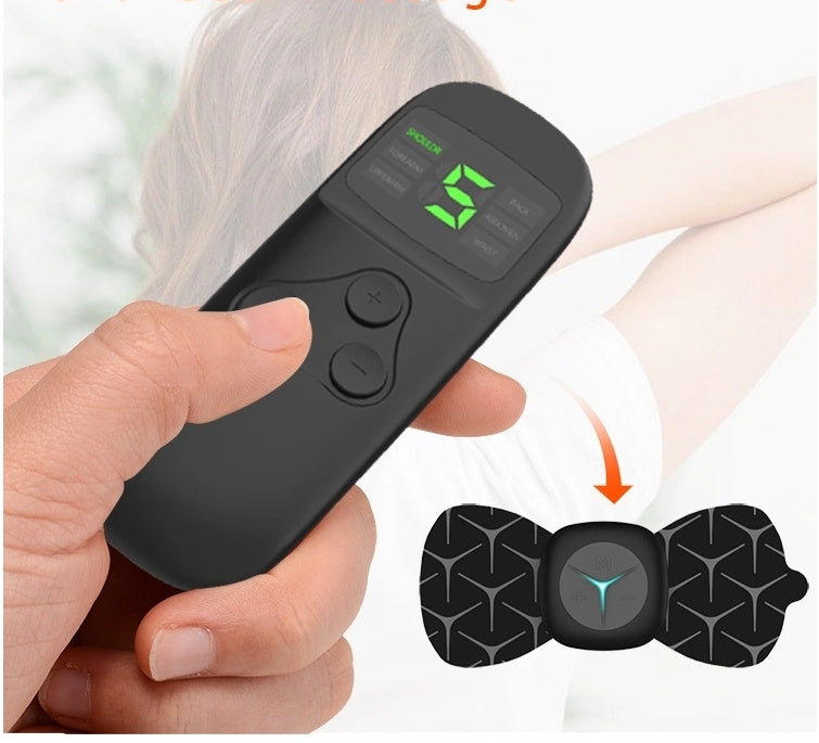 Mini Shoulder & Neck Massager – Wireless Portable TENS Pulse Therapy