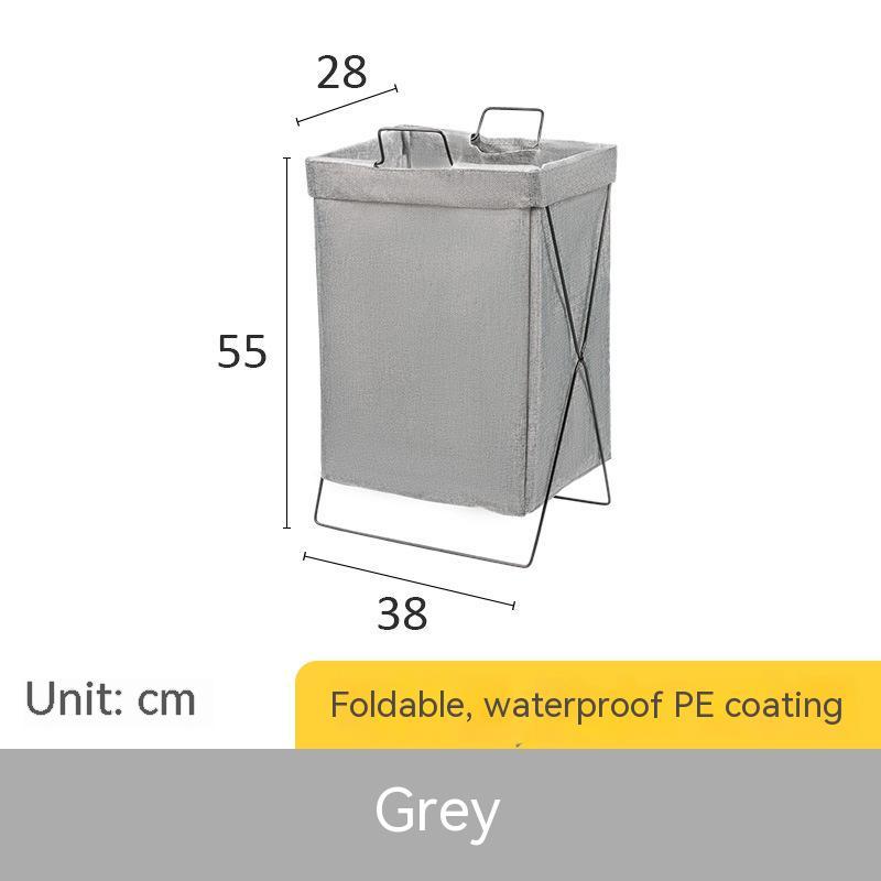 Foldable Fabric Laundry Basket – Large Capacity Collapsible Storage Bin for Home Use