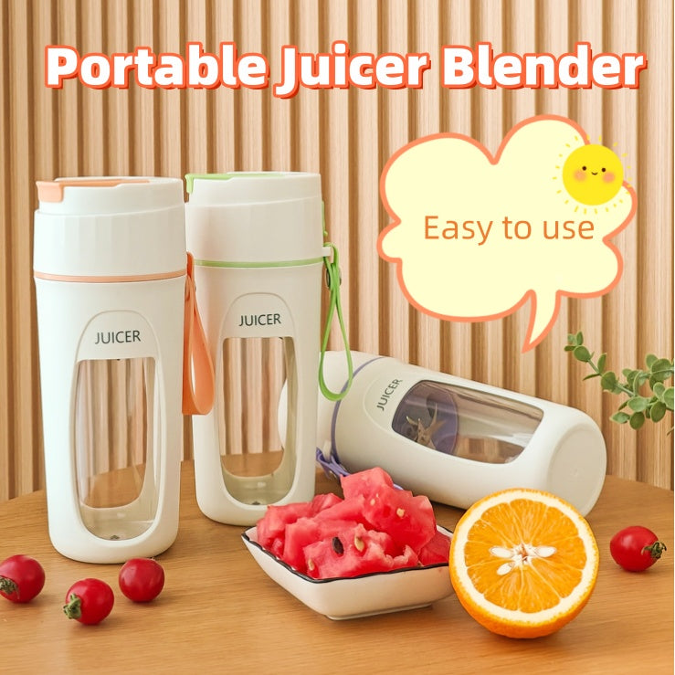 Portable USB Rechargeable Blender – Electric Juicer Cup for Smoothies & Shakes
