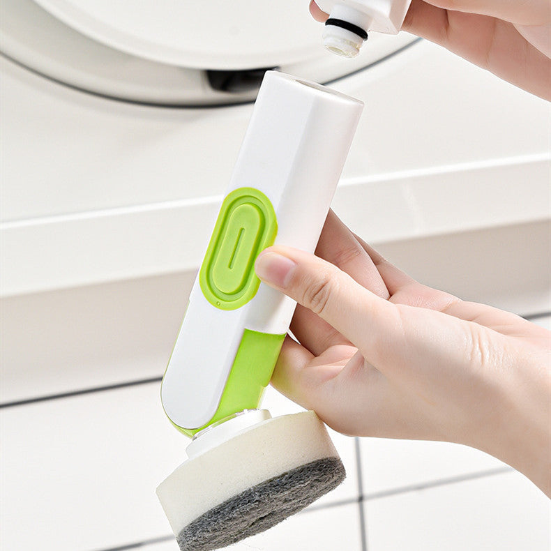 Multi-Functional Washing Up Brush with Liquid Dispenser – Includes 2 Replacement Heads
