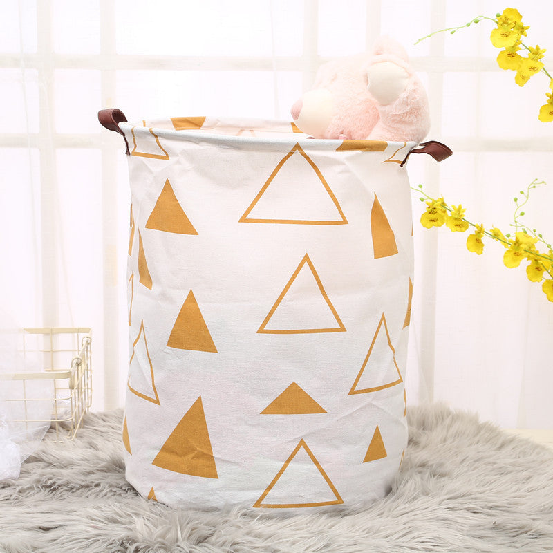 Fabric Laundry Basket – Foldable Large Storage Bin for Clothes, Toys & Home Organization