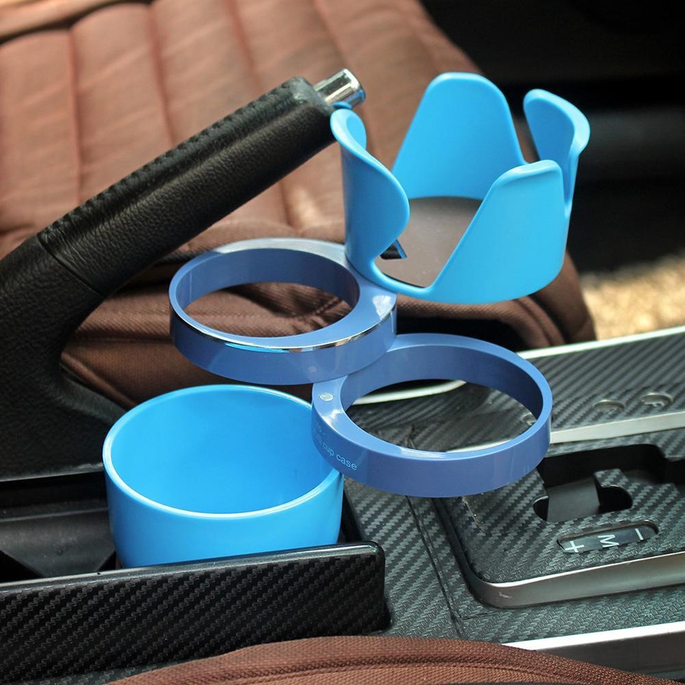 Rotatable Car Cup Holder Door Mount Stand – ABS Rubber Drink Bottle Can Holder