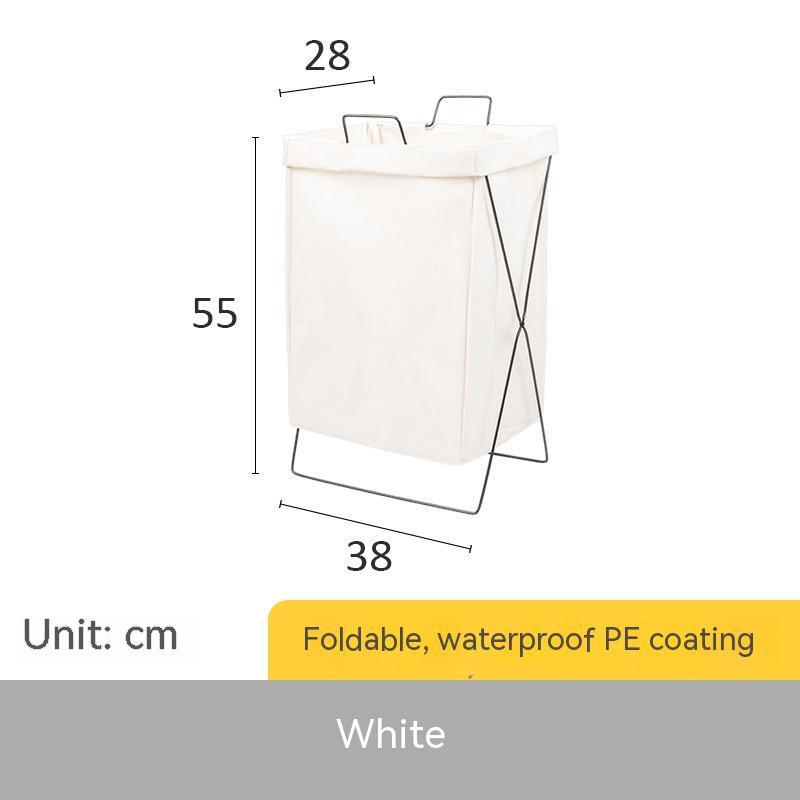 Foldable Fabric Laundry Basket – Large Capacity Collapsible Storage Bin for Home Use