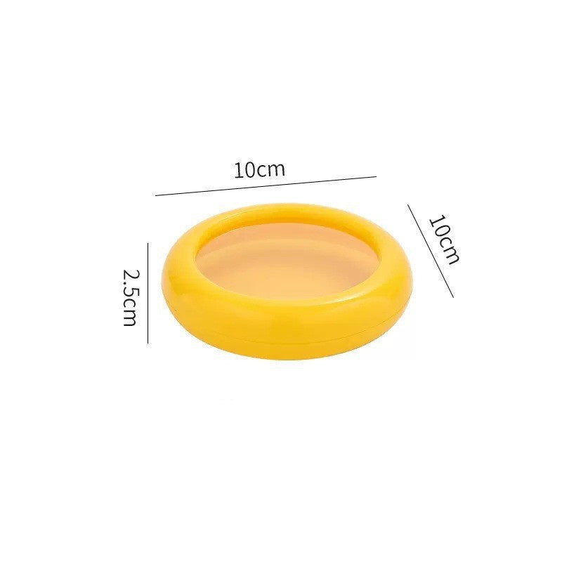 Transparent Fresh-Keeping Box Set – 4-Piece Food Storage Containers with Stretch Film Lid
