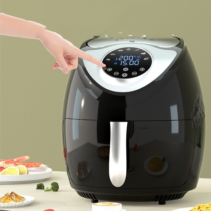 6L Large Capacity Intelligent Air Fryer – Digital Touchscreen, Oil-Free Cooking
