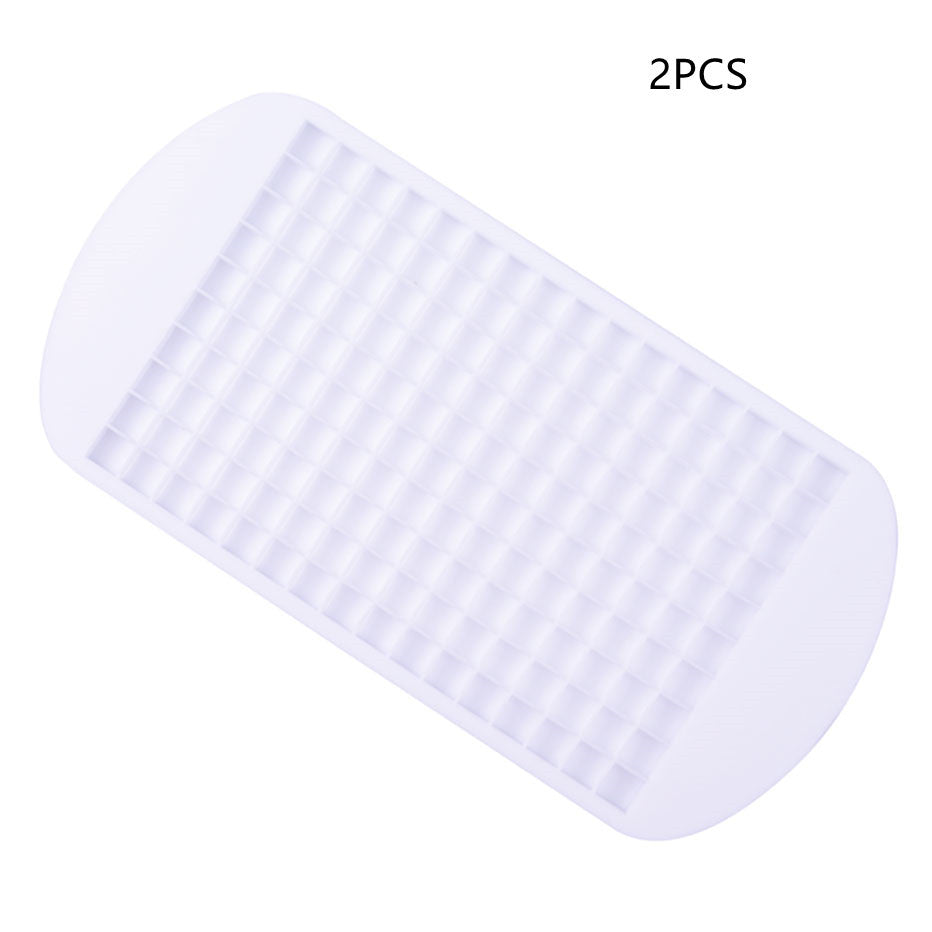 160 Grid Silicone Ice Cube Mold – Reusable Flexible Silicone Ice Breaker Tray