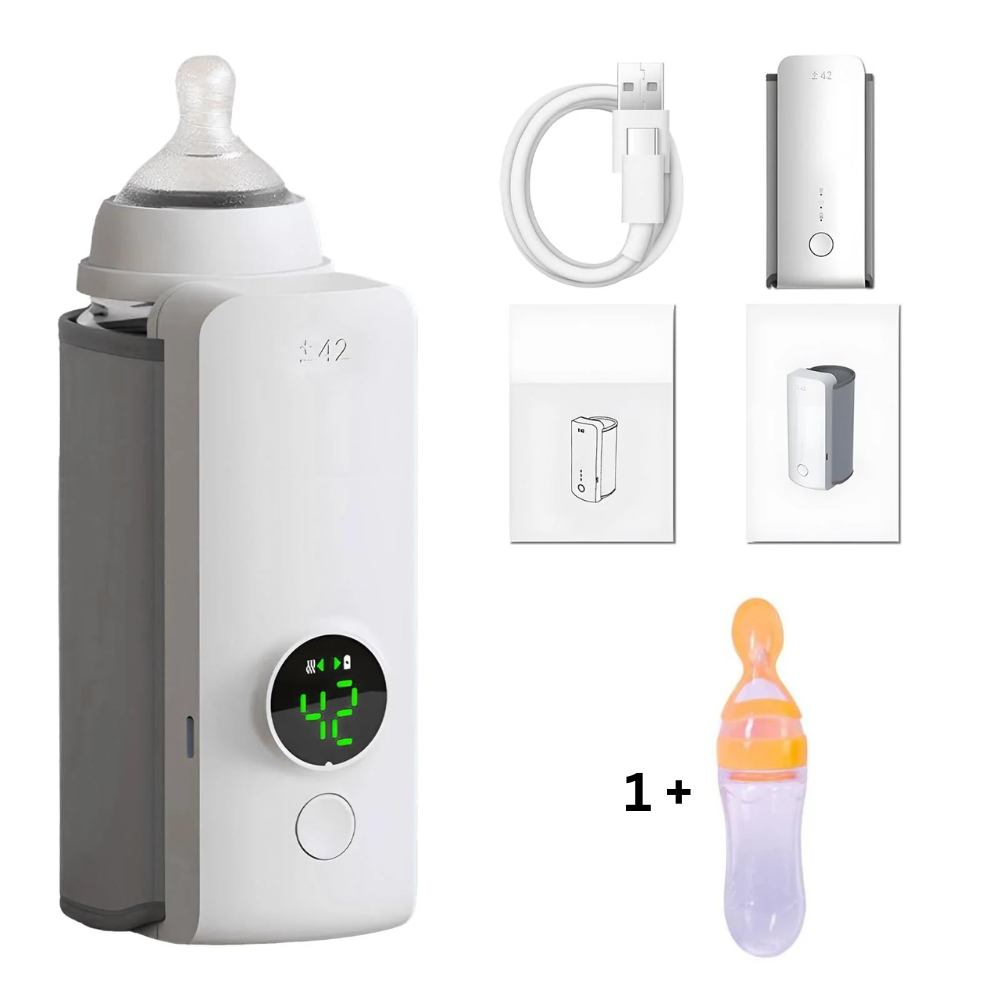 Portable Wireless USB Baby Bottle Warmer – Constant Temperature Milk Heating Bag (42°C)