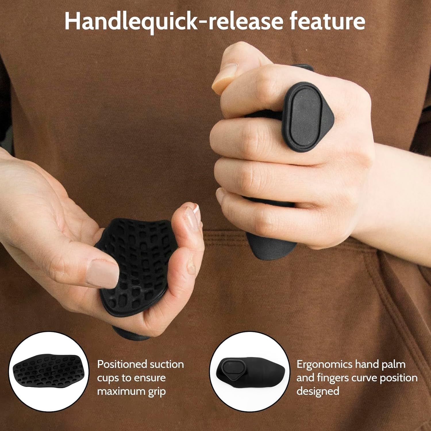 Anti-Slip Grip Strengthener – Portable Breathable Finger Trainer for Dumbbell Lifting