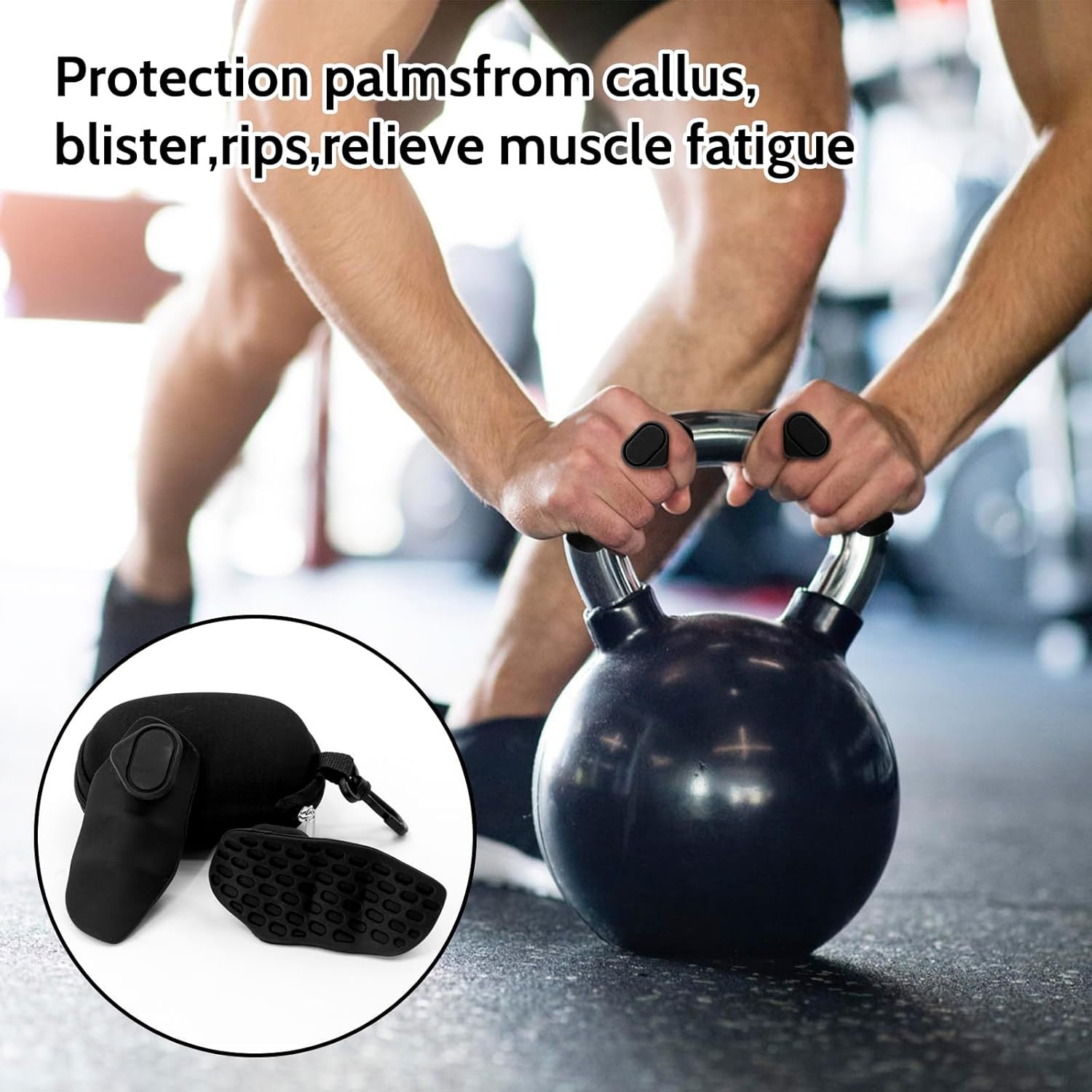 Anti-Slip Grip Strengthener – Portable Breathable Finger Trainer for Dumbbell Lifting