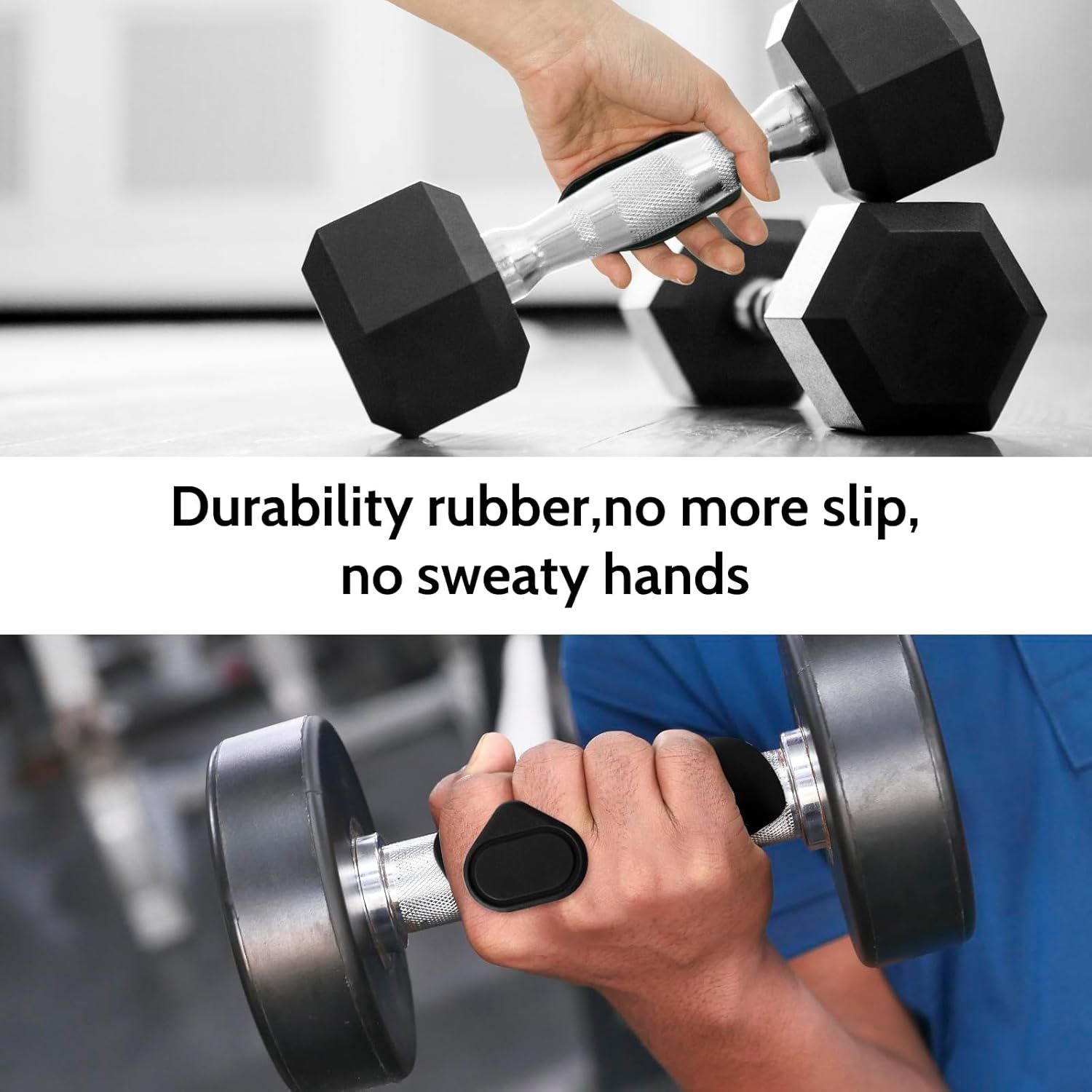 Anti-Slip Grip Strengthener – Portable Breathable Finger Trainer for Dumbbell Lifting