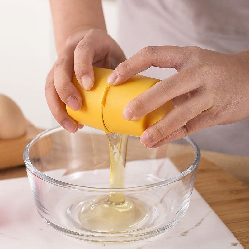 Egg Shell Opener & Beater – Mess-Free Egg Cracker for Easy Baking & Cooking