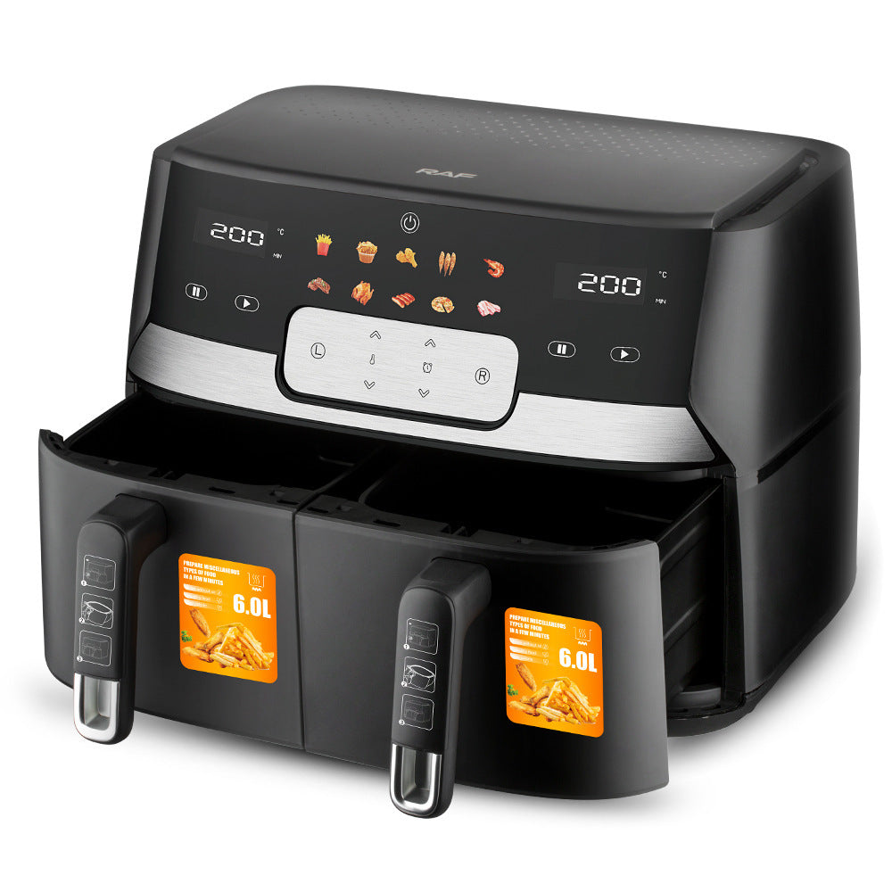 Double-Lined Silicone Air Fryer Liner – Reusable, Non-Stick & Heat Resistant
