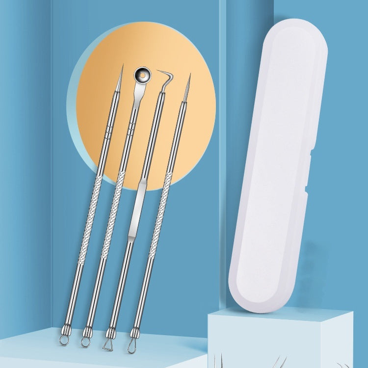 Acne Removal 8-Piece Beauty Tool Set – Pimple Extractor & Skin Care Kit