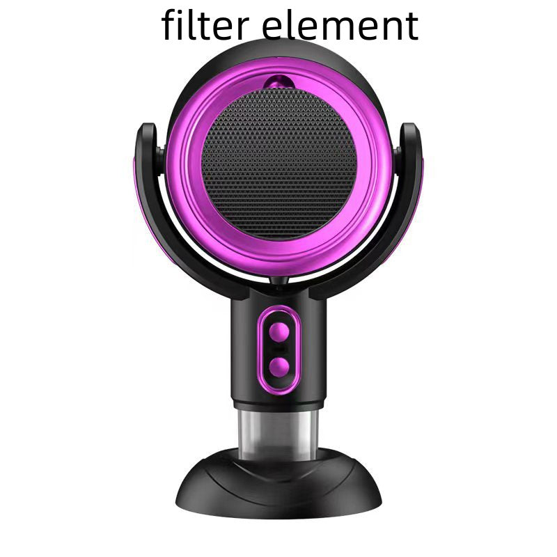 Portable Desktop Range Hood – Smoke Remover & Air Purifier with Anion Deodorizer, USB Rechargeable