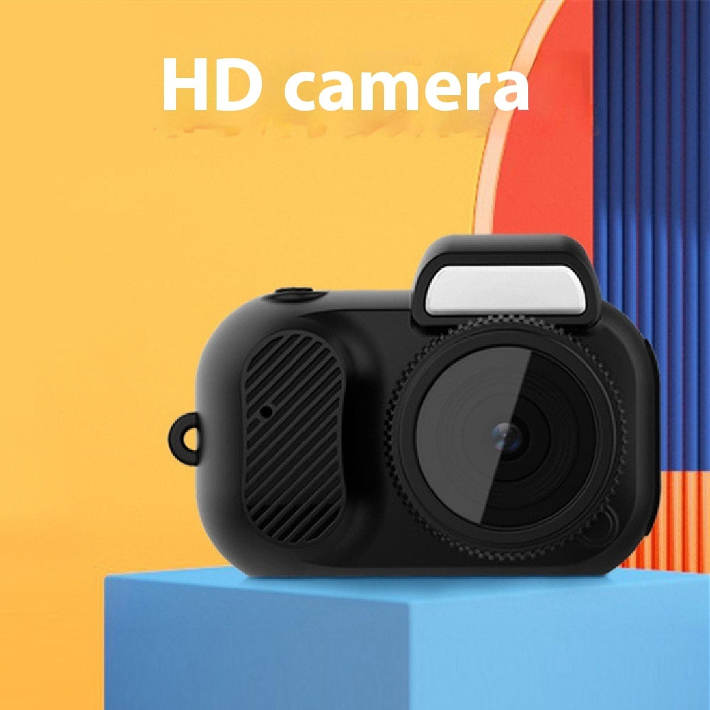 Retro Mini Camera with Screen – Portable 1080p HD Indoor & Outdoor Video Camera